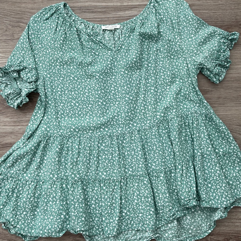 beachlunchlounge peplum top